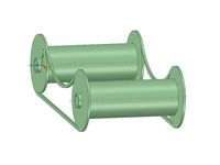 Filament stand / rollers