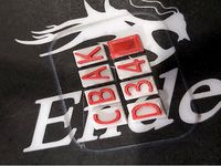 Letters and Numbers Signage