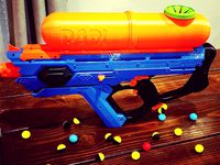 Nerf Perses Super Soaker-Style Hopper