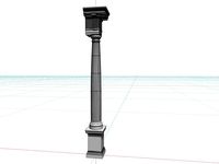 Roman Doric Order Column