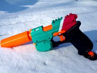 Nerf Knockout - Brass breech parts