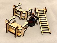 Ladder Gantries 3mm laser cut MDF/PLY