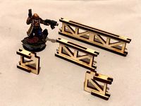Guard rails 3mm laser cut MDF/PLY