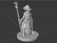 Wizard (18mm scale) with Standard-Style Base