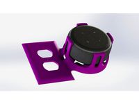 Echo Dot 3rd Gen Outlet Cover Holder