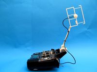 Moxon Mx 3 elements 868 - 915 MHz dual band antenna for TBS crossfire, QLRS and other LRS. 9XR pro mount.