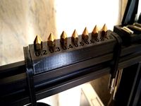 Nozzle Holder For Ender 3 Top Rail