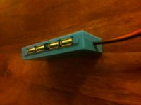 Case for USB voltage hub