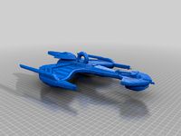 neghvar battlecruiser keychain