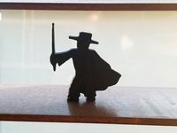 Zorro Meeple