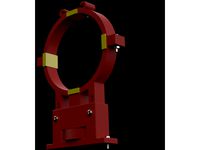 Laser tube bracket for 80mm tube