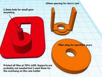 AlbaBird FPV Camera Pan mount