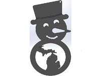 Michigan Snowman