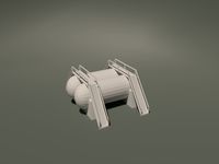 6mm (Epic/Battletech) Oil Tanks