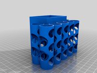 Dry Erase Marker Holder with holes