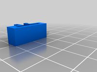AnyCubic Kossel extruder cable clip