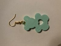 Teddybear earrings