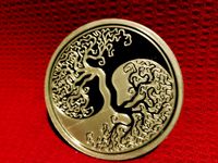 Yin Yang Tree of Life Coaster