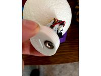 Customizable "Moon Lamp Circuit" Screw Cap for Progressive Detail Moon Lamp with Rechargeable Moon Station