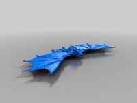 dire bat in flight - dnd monster
