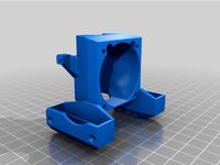 Minimalistic 2 in 1 Fan duct for BLV mgn Cube (Direct Drive)