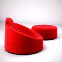 Chair PUMPKIN from Ligne Roset 3D Model