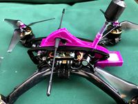 Diatone GTX549 Top Cage TPU Antenna adapter mount