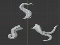 Tentacles for book cover (D&D Old Ones)
