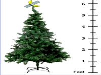Duct-Taped Banana Christmas tree topper (Multicolor)