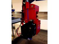 FT-5 R4 Mod 06 - Printer Head Carriage Mount E3D Hemera + BLTouch
