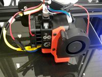 E3D Hemera / Hermies cooling duct 5015 fan