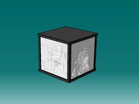 150X150MM LITHOPANE LAMP BOX