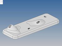 Toy horse baseplate