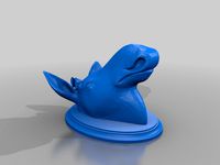 Moose Head on Plaque