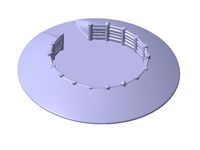 Gun Emplacement for Wargaming 15mm / 20mm