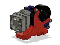 Hemera V6/ Volcano Part Cooling Duct & Mount