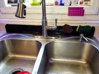 Sink backsplash