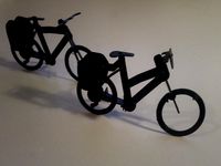 Step-through Touring Bike ( trapezoid frame )