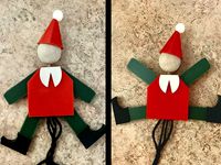 Dancing Elf Ornament