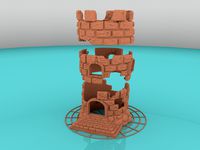 Floating Castle for Aquarium