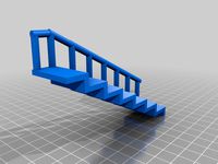 Stairs with railing