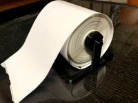 Shipping Label Roll Holder
