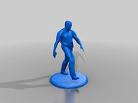 Male on stand walking HQ