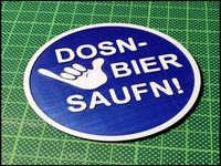 Dosenbier Saufen - Patch