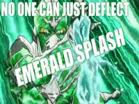 Noriaki Kakyoin's Emerald Splash