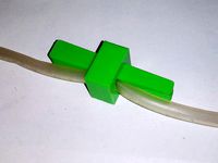 Flow limiting hose valve