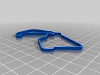 Silverstone Grand Prix Circuit with elevation