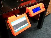 Mount for Ikea Lack Enclosure to RPi with 5inch LCD