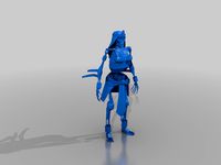 Khemri cheerleader - blood bowl - tm