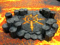 Basalt Terrain Temple